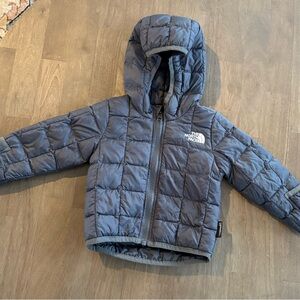 The North Face Gray Puffer Jacket